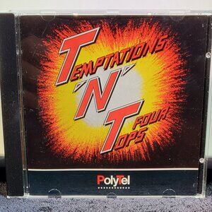 VINTAGE THE TEMPTATIONS AND THE FOUR TOPS COMPACT DISC...1986...MOTOWN RECORDS